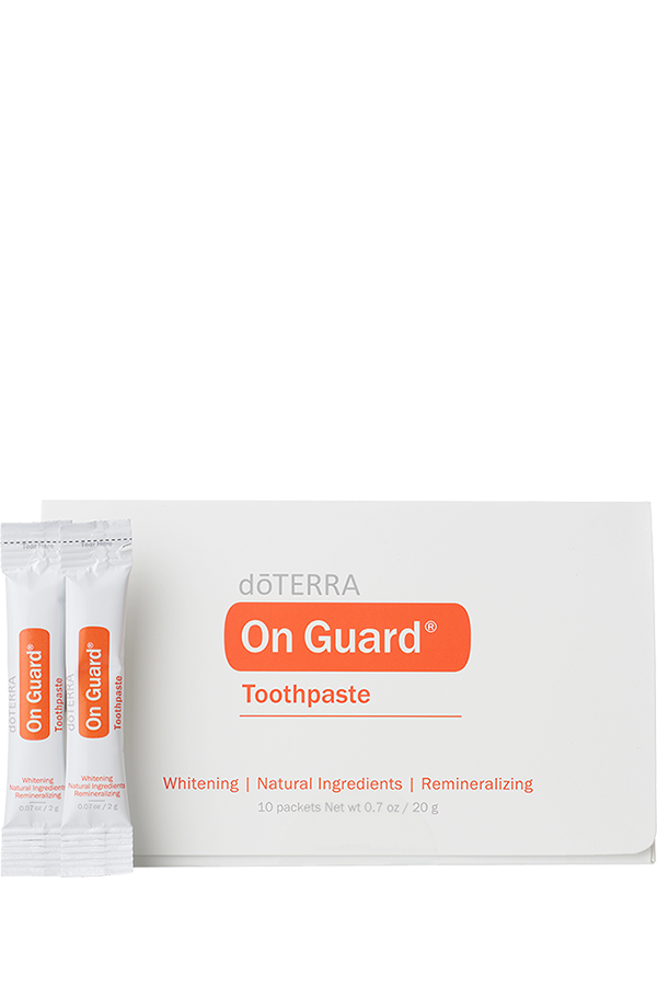 doTERRA On Guard Natural Whitening Toothpaste Samples – Dt Wellness