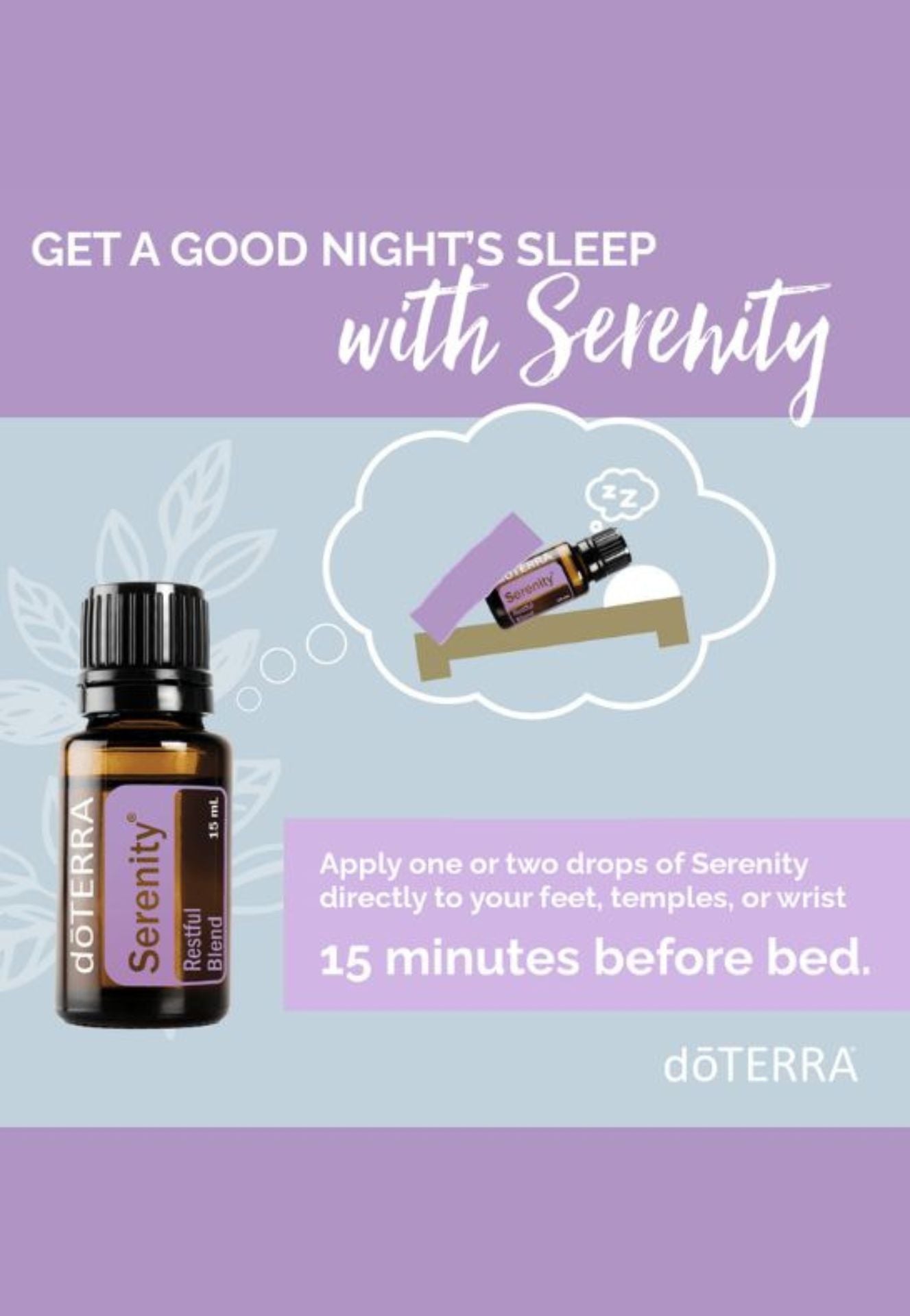 doTERRA Serenity Restful Blend